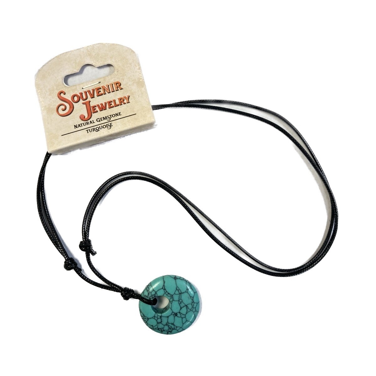 Circle Stone Gemstone Necklace