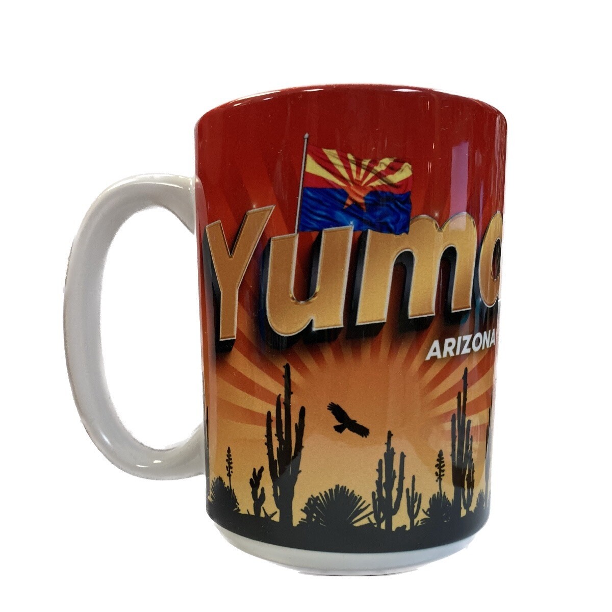 Yuma AZ Flag Sunset Mug