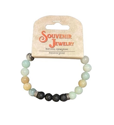 Amazon Gemstone Beads Bracelet