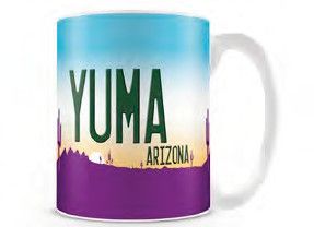 Yuma License Plate Mug