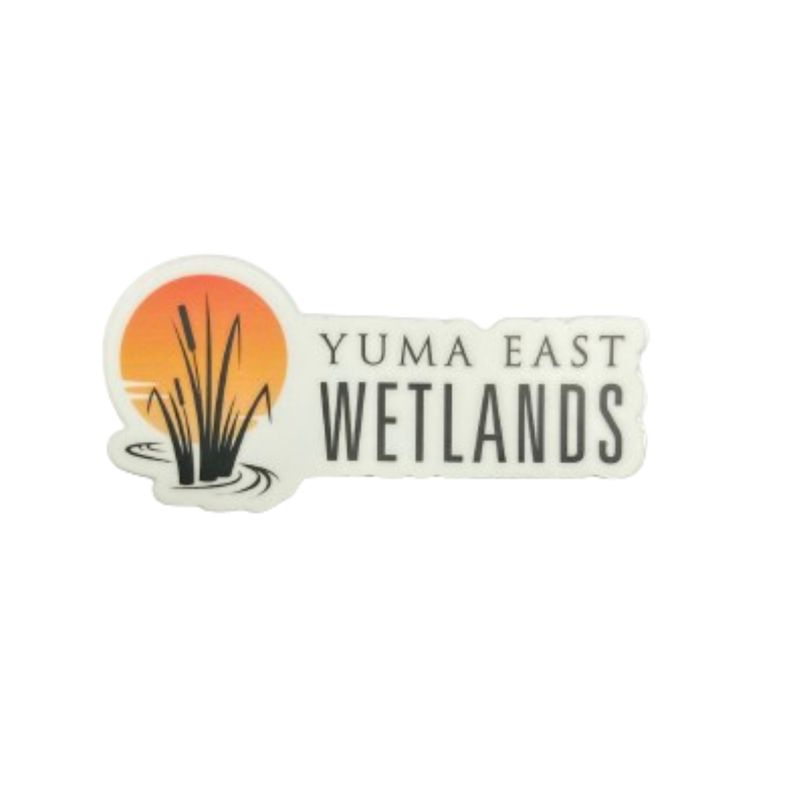 Yuma East Wetlands 3&quot; Die Cut Sticker