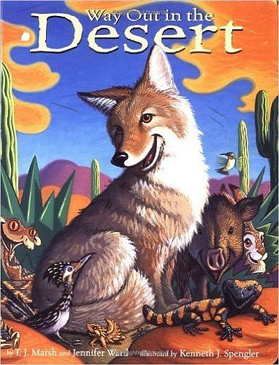 Way Out in the Desert (Board Book)