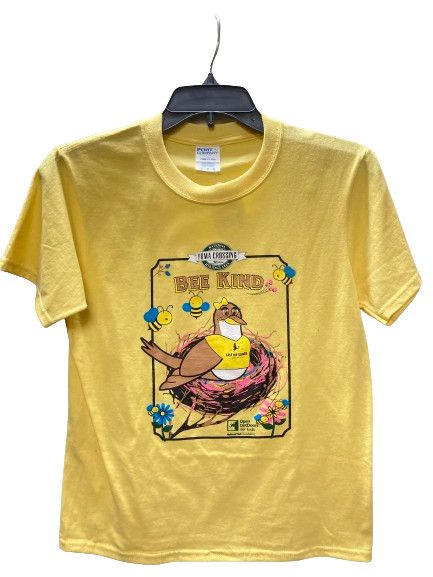 Bee Kind Youth T-shirt, Color: Yellow, Size: S