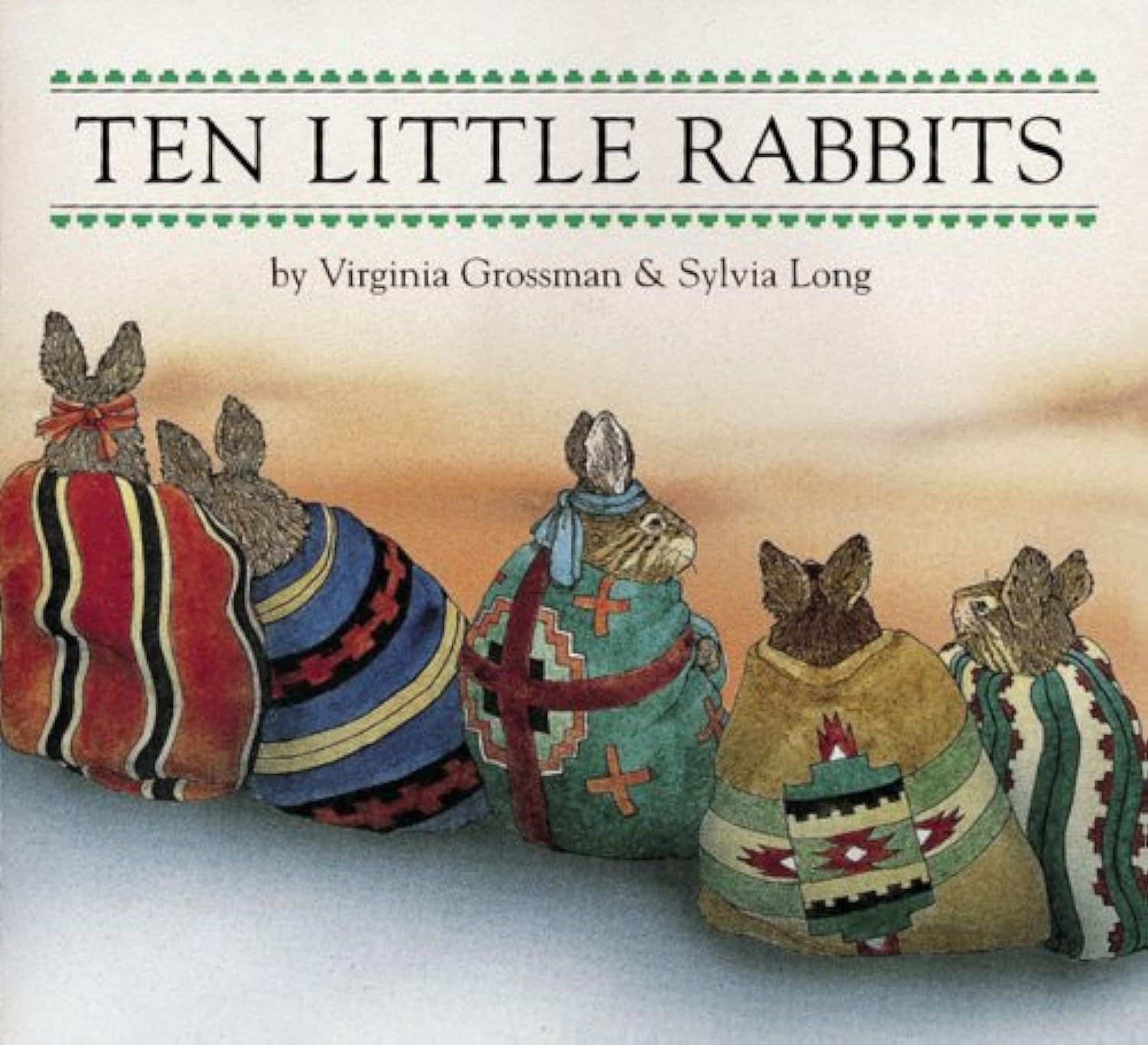 Ten Little Rabbits (Board Book)