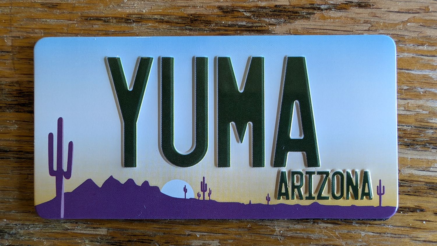 Yuma License Plate Magnet