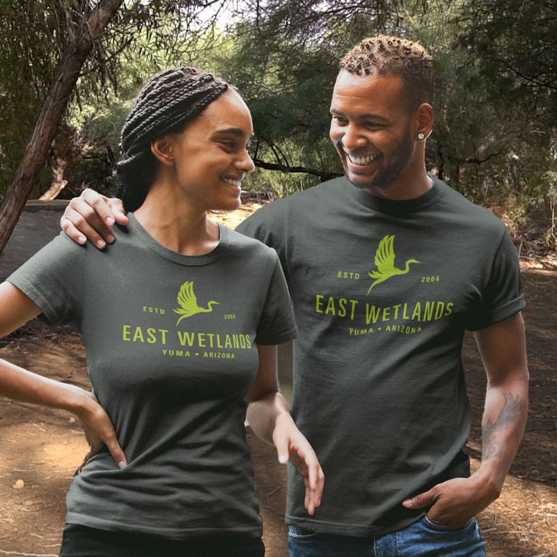 YEW Egret Unisex Adult T-shirt