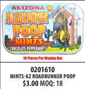 AZ-Roadrunner Poop Mints