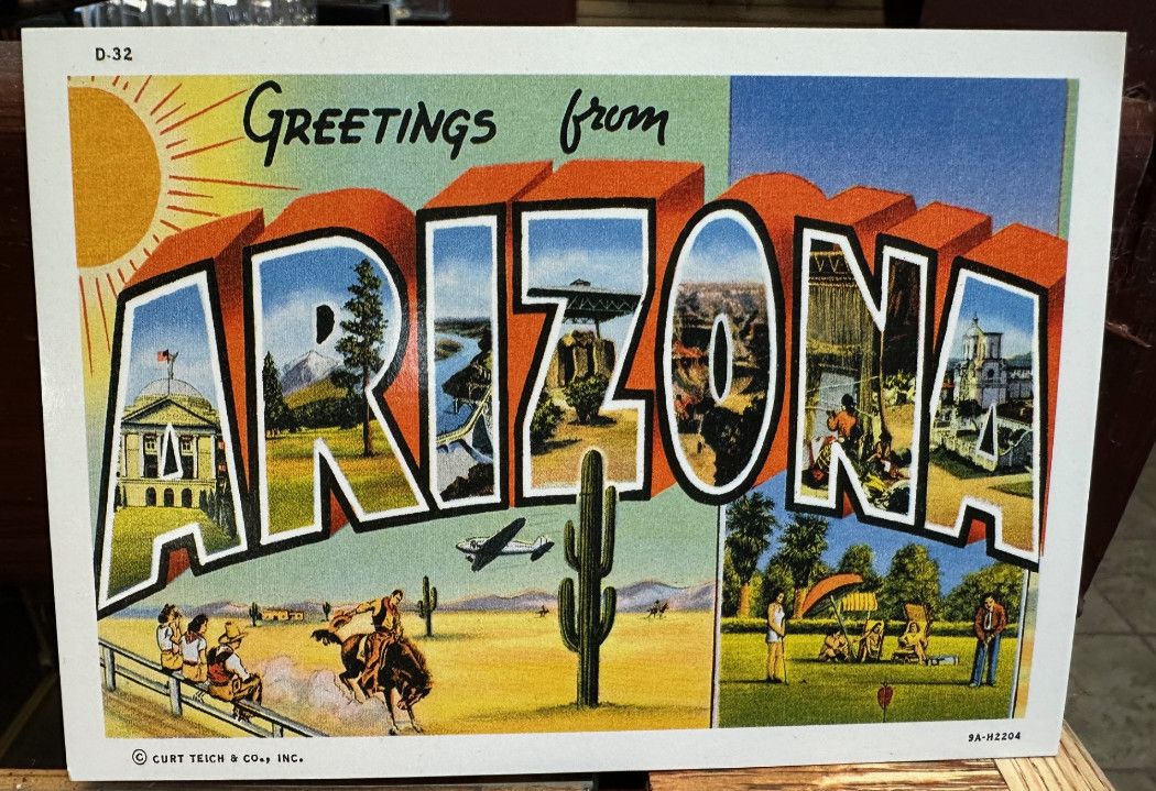 Colored Postcards