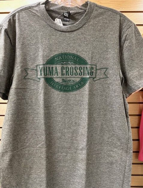 YCNHA Unisex Adult T-shirt, Color: Grey Frost, Size: S