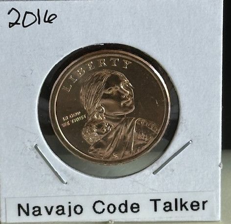 Navajo Code Talker Coin