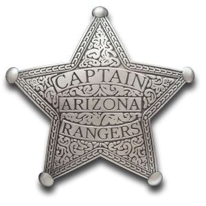 Captain AZ Rangers Badge