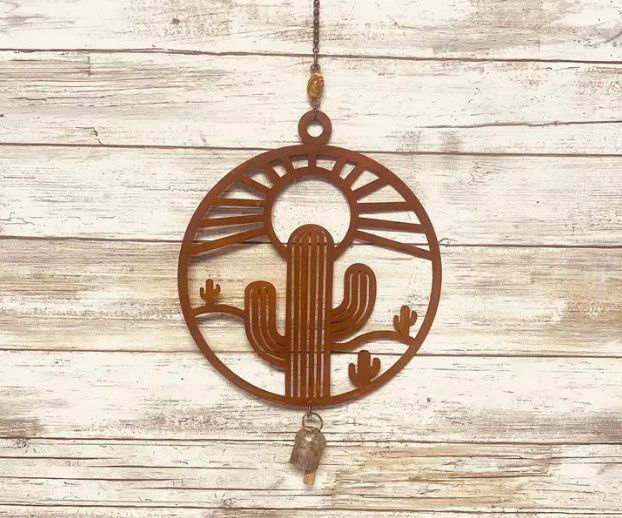 Cactus Bell Sunshine Garden Chime