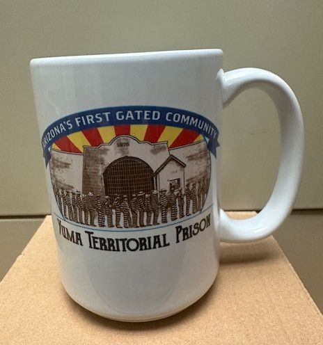AZ's First Gated Community White Mug