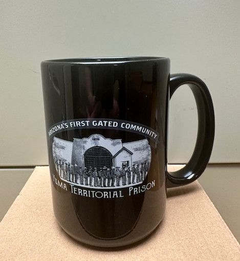 AZ's First Gated Community Black Mug