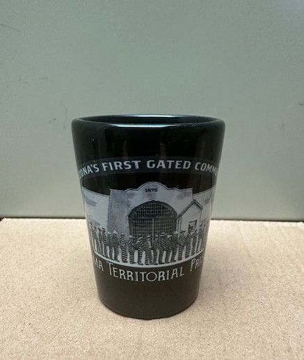 AZ's First Gated Community Shot glass