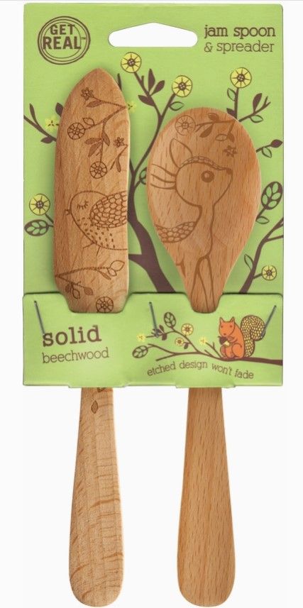 Woodland Jam Spoon and Spreader Set