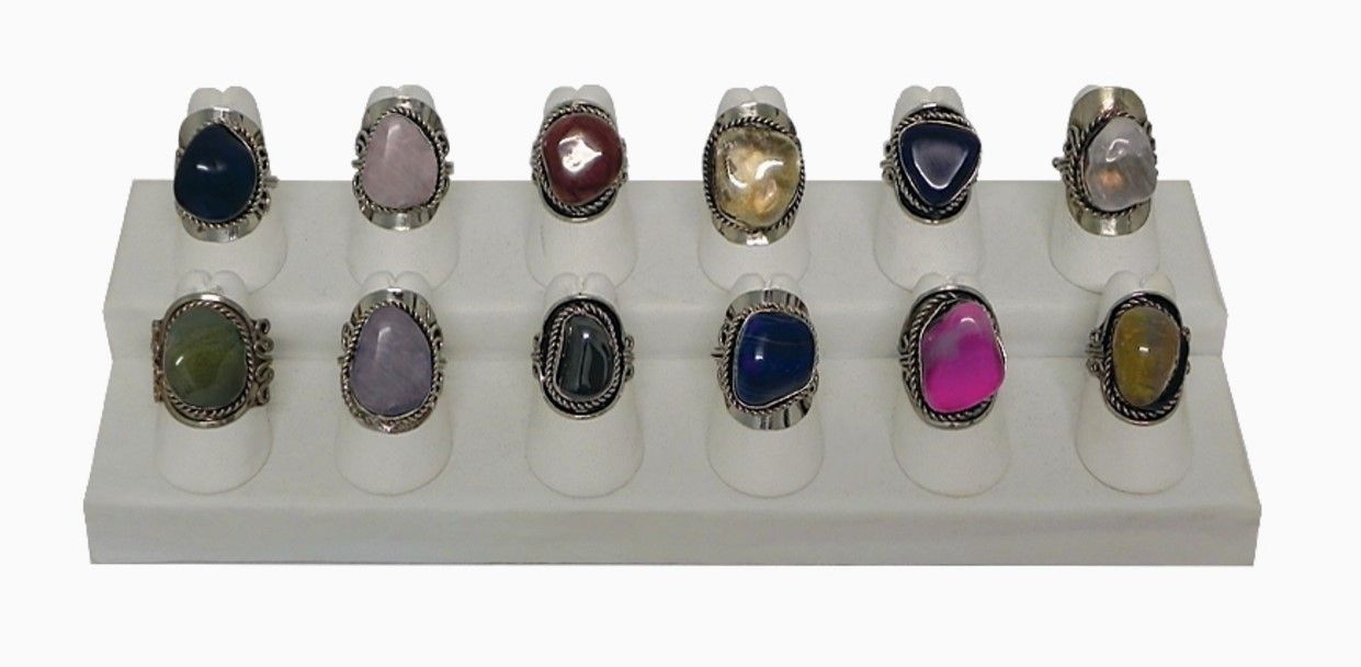 Tumbled Stone "Agate" Ring