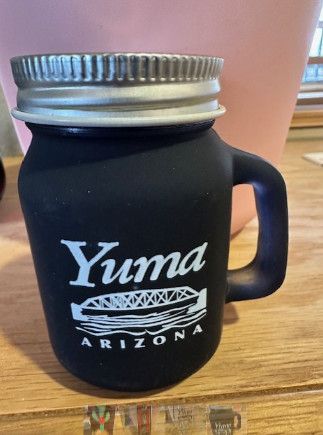 Mason Black Frost Shot glass