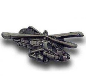 AH-64 Apache Helicopter Hat Lapel Pin