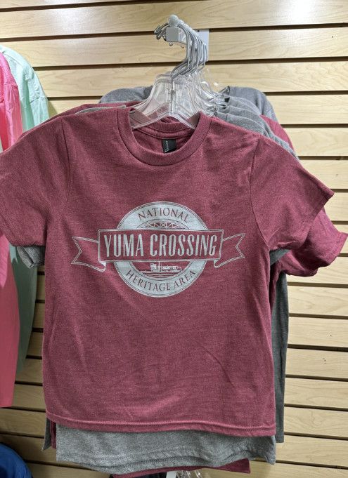 YCNHA Youth T-Shirt , Color: Heathered Red, Size: XS