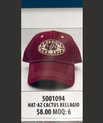 AZ Cactus Bellagio Hat
