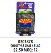 Coolit AZ-Chalk Flag Can Koozie