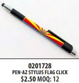 AZ-Stylus Flag Click Pen