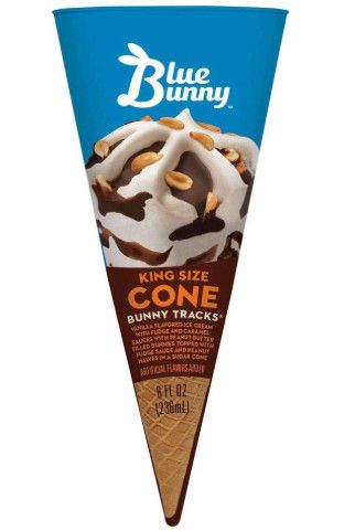 Bunny Tracks Cone 8oz Ice Cream