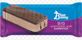 Big Mississippi Mud Sandwich Ice Cream