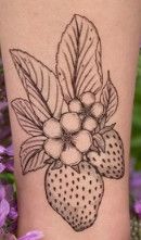 Strawberry Tattoo