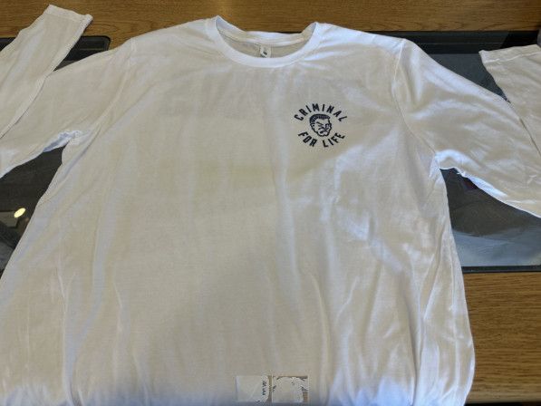Yuma Criminal L/S Shirt, Color: White, Size: S