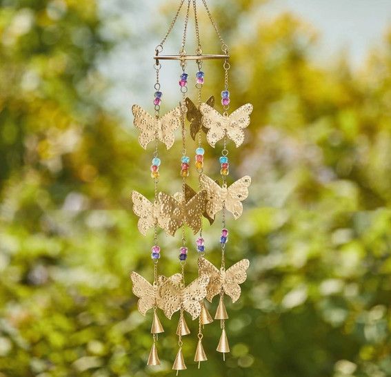 Butterfly Carousel Wind Chime