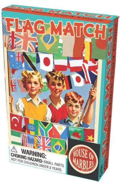 Flag Match Card Game