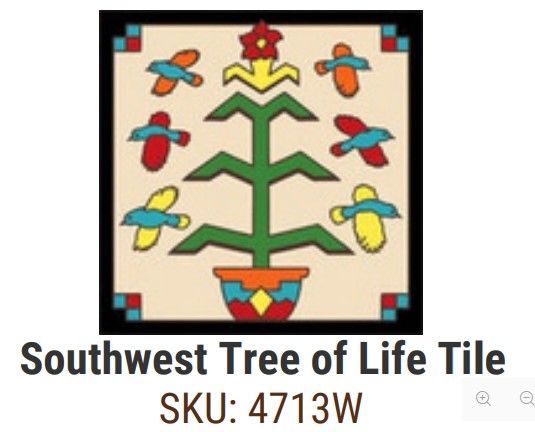 Southwest Tree of Life Tile