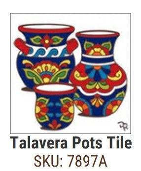 Talavera Pots Tile