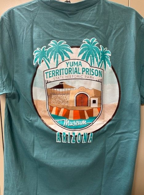 Prison &amp; Palms T-shirt, Color: Teal, Size: S
