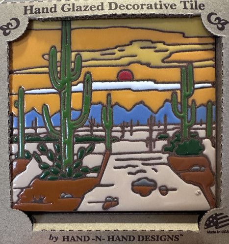 Desert Sunset Tile