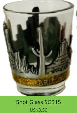 Metal Shot Glass