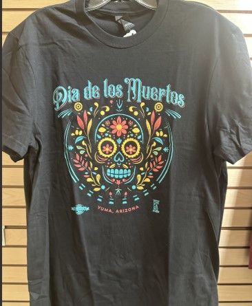 Day of The Dead  Adult T-Shirt, Size: S