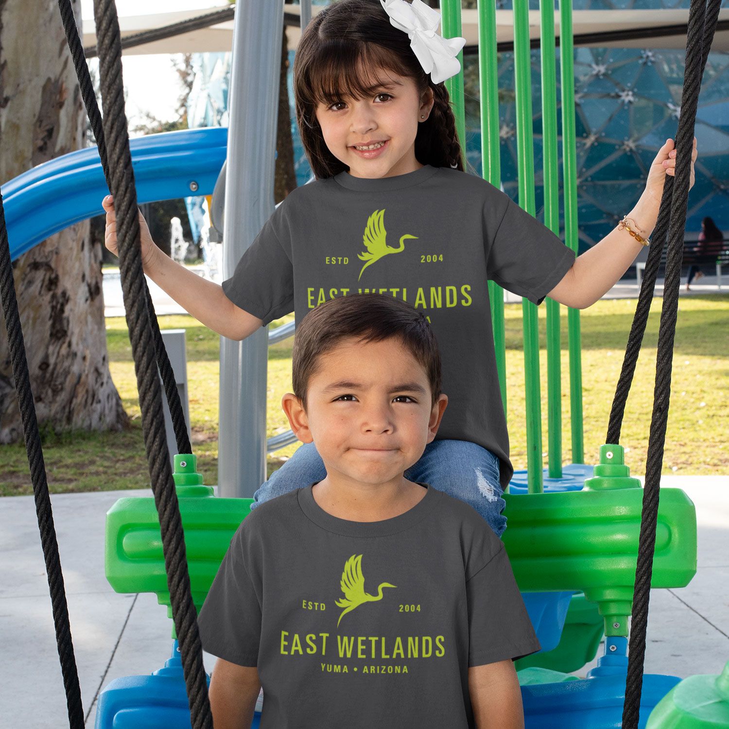 YEW Egret Youth T-shirt, Size: XS