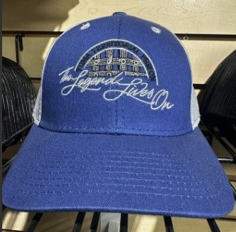 Legend Lives On Mesh Ball Cap, Color: Blue &amp; Gray