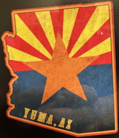 AZ Flag Yuma AZ Magnet 1-1352