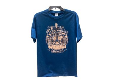 Prison Blues T-shirt, Color: Royal Blue, Size: S