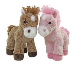 6" Squishy Brown Horse