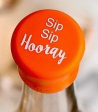 Sip Sip Hooray Wine Bottle Cap