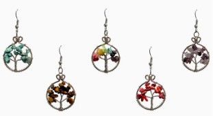 Tree of Life Wired Earrings