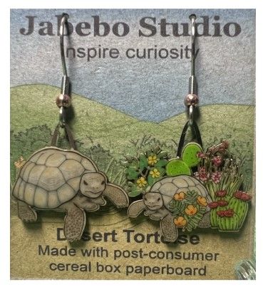 Desert Tortoise Earrings