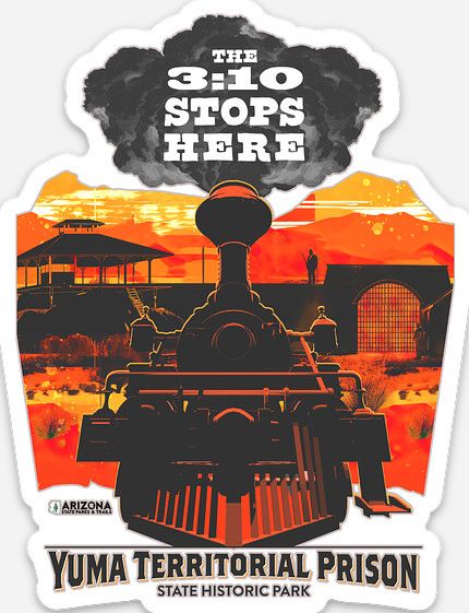 3:10 Stops Here Custom Sticker