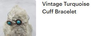 Vintage Turquoise Cuff Bracelet
