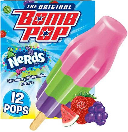 (Nerds) Bomb Pop 3.75oz Ice Cream